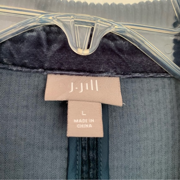 J. Jill Blue Corduroy Jacket - Picture 4 of 10